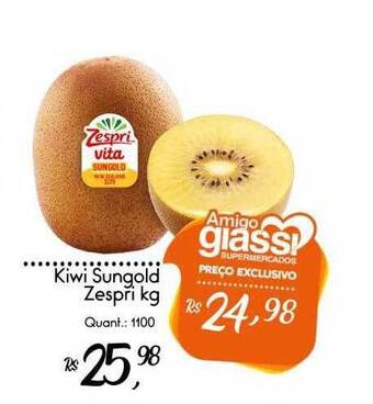 Kiwi sungold zespri