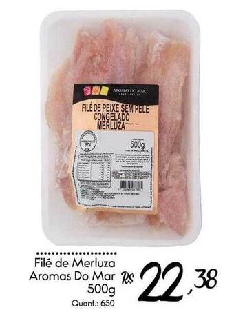 Giassi Supermercados Filé de merluza aromas do mar oferta