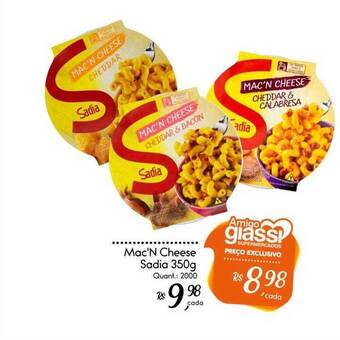 Giassi Supermercados Mac'n cheese sadia oferta