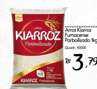Giassi Supermercados Arroz kiarroz fumacense parboilizado oferta
