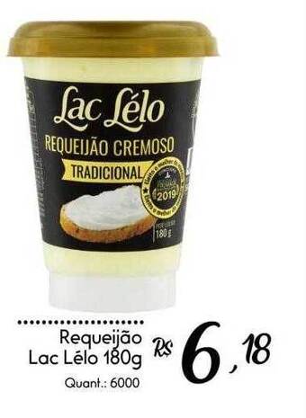 Giassi Supermercados Requeijão lac lélo oferta