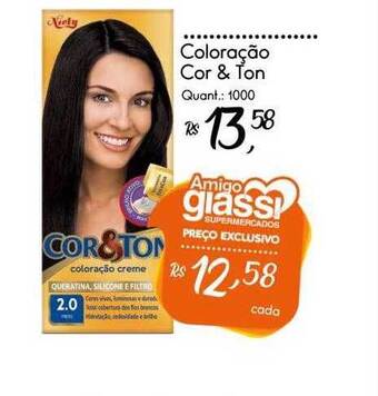 Giassi Supermercados Coloração cor & ton oferta