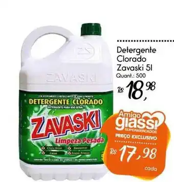 Detergente clorado zavaski