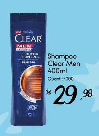 Giassi Supermercados Shampoo clear men oferta