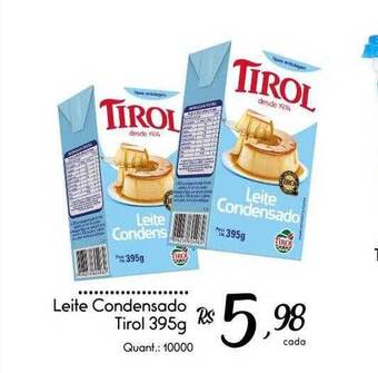 Giassi Supermercados Leite condensado tirol oferta