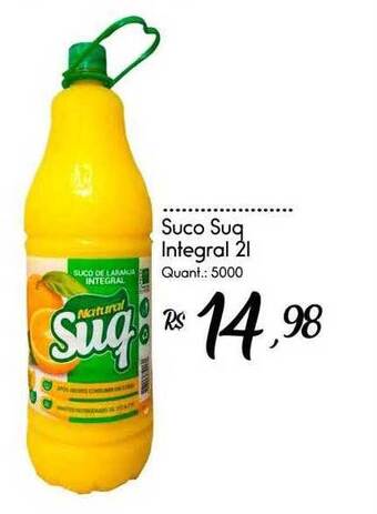 Giassi Supermercados Suco suq integral oferta