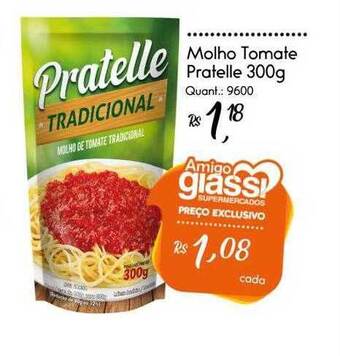 Giassi Supermercados Molho tomate pratelle oferta