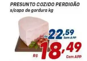 Prezunic Presunto Cozido Perdigão 1kg oferta
