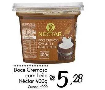 Giassi Supermercados Doce cremoso com leite néctar oferta
