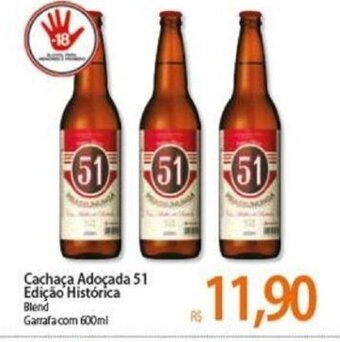 Atacadão Cachaca Adocada 51 Edicao Historica oferta