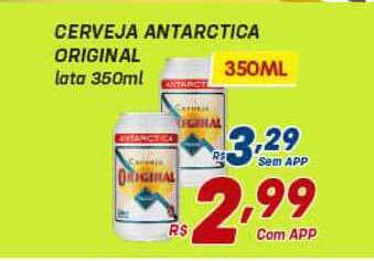 Prezunic Cerveja Antarctica Original 350ml oferta