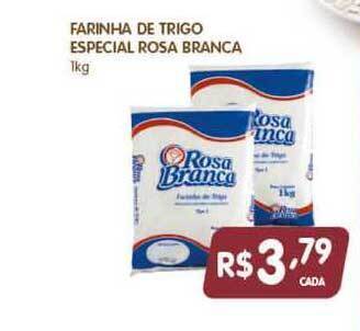Farinha De Trigo Especial Rosa Branca 1kg