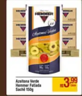 Max Atacadista Azeitona Verde Hemmer Fatiada 150g oferta
