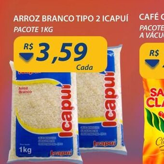 Assaí Atacadista Arroz branco oferta
