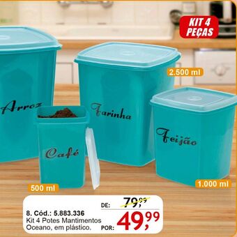 Quatro Estações Potes oferta