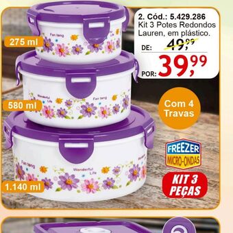 Quatro Estações Potes oferta
