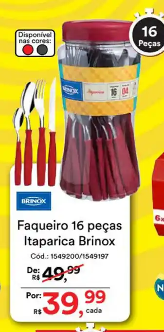 Faqueiro 16 pecas Itaparica Brinox