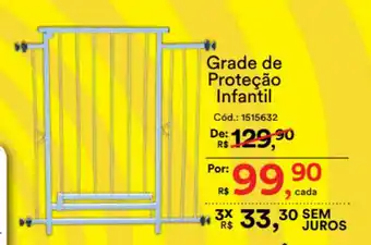 Casa e Vídeo Grade de Protecao Infactil oferta