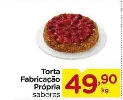 Carrefour Torta Fabricação Própria 1kg oferta