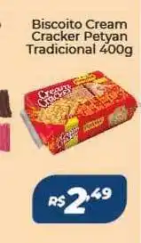 Atakarejo Biscoito Cream Cracker Petyan Tradicional 400g oferta