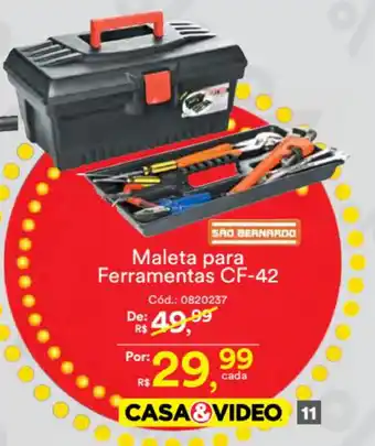 Maleta para Ferramentas CF-42