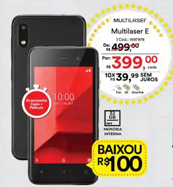 Casa e Vídeo Multilaser E oferta