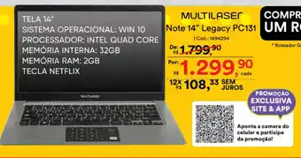 Multilaser Nova 14 Legacy PC131