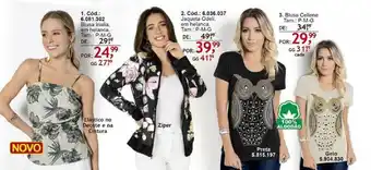 Blusa Irialia Em Helanca