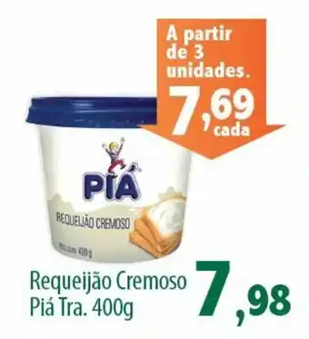 Econômico Atacadão Requeijao Cremoso Pia Tra. 400g oferta