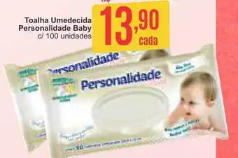 Toalha Umedecida Personalidade Baby