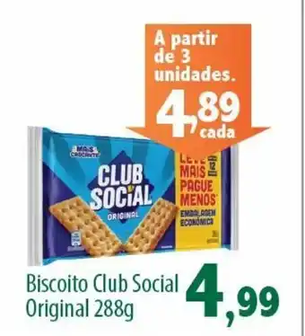 Econômico Atacadão biscoito Club Social Original 288g oferta