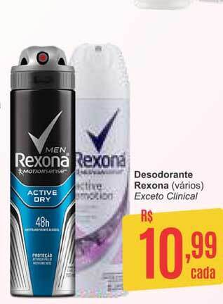 Desodorante Rexona