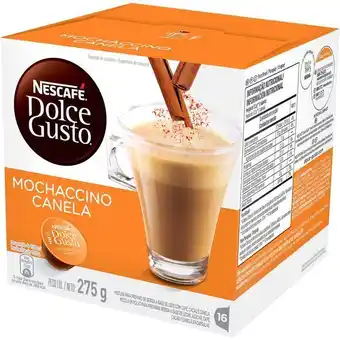 Carrefour Café em cápsula nescafé dolce gusto mochaccino canela 16 cápsulas oferta