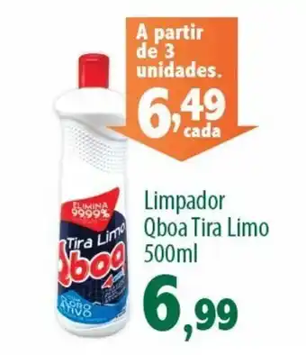 Econômico Atacadão Limpador Qboa Tira Limo 500ml oferta