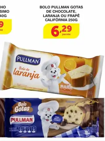 Roldão Bolo Pullman Gotas de Chocolate, Laranja ou Frape California 250g oferta