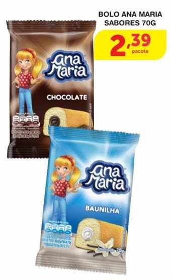 Roldão Bolo Ana Maria Sabores 70g oferta