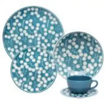 Ferreira Costa Aparelho de jantar de cerâmica 30 peças daisy - oxford  oferta