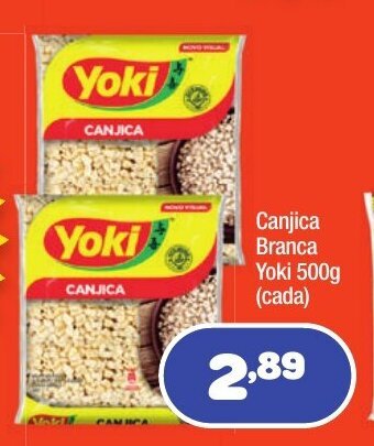 Costazul Supermercados Canjica Branca Yoki 500g oferta