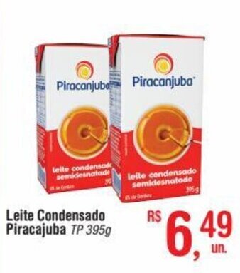 Fort Atacadista Leite Condensado Piracanjuba 395g oferta