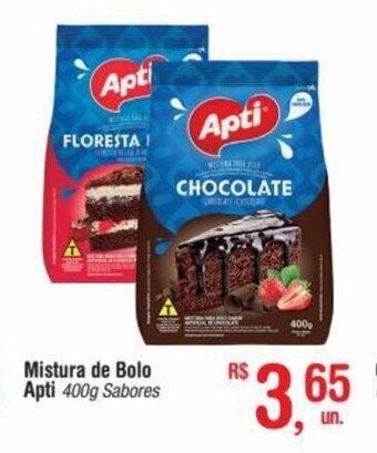 Fort Atacadista Mistura de Bolo Apti 400g oferta