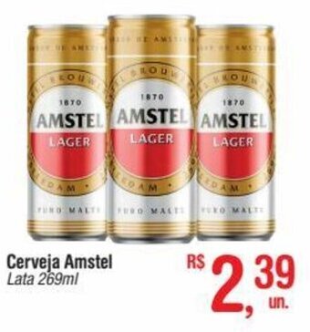 Fort Atacadista Cerveja Amstel 269ml oferta