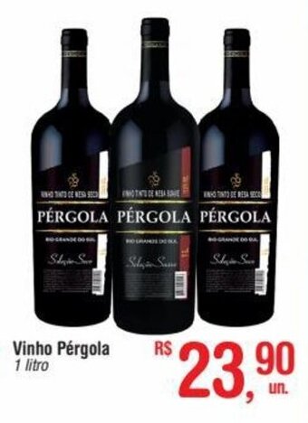 Fort Atacadista Vinho Pergola 1L oferta