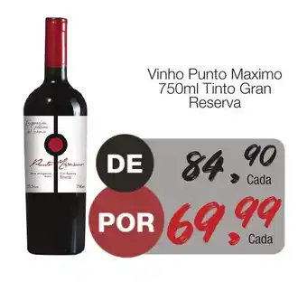 Vinho Punto Maximo 750ml Tinto Gran Resrva