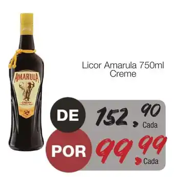Supermercado Dalben Licor Amanula Cream 750ml oferta