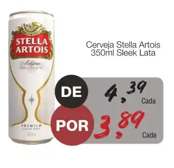 Cerveja Stella Artois 350ml Sleek Lata