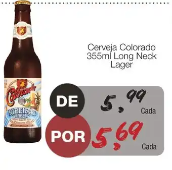 Supermercado Dalben Cerveja Colorado 355ml Long Neck Lager oferta