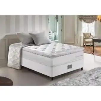 Leroy Merlin Cama box solteiro colchão + box 88x188 molas ensacadas cama inbox confort snow oferta