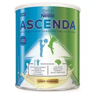 Suplemento alimentar ascenda baunilha 800g