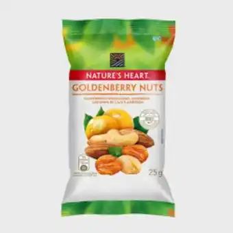 Nordestão Snacks frutas natures heart pc 25g golden . oferta