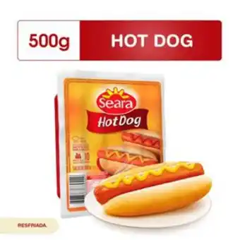 Salsicha hot dog seara 500g